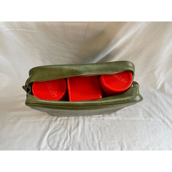 Vintage Aladdin HY-LO Thermos Set, Wide Mouth, Hot/Cold, Cup, Snack Case, W/Case - Picture 12 of 14